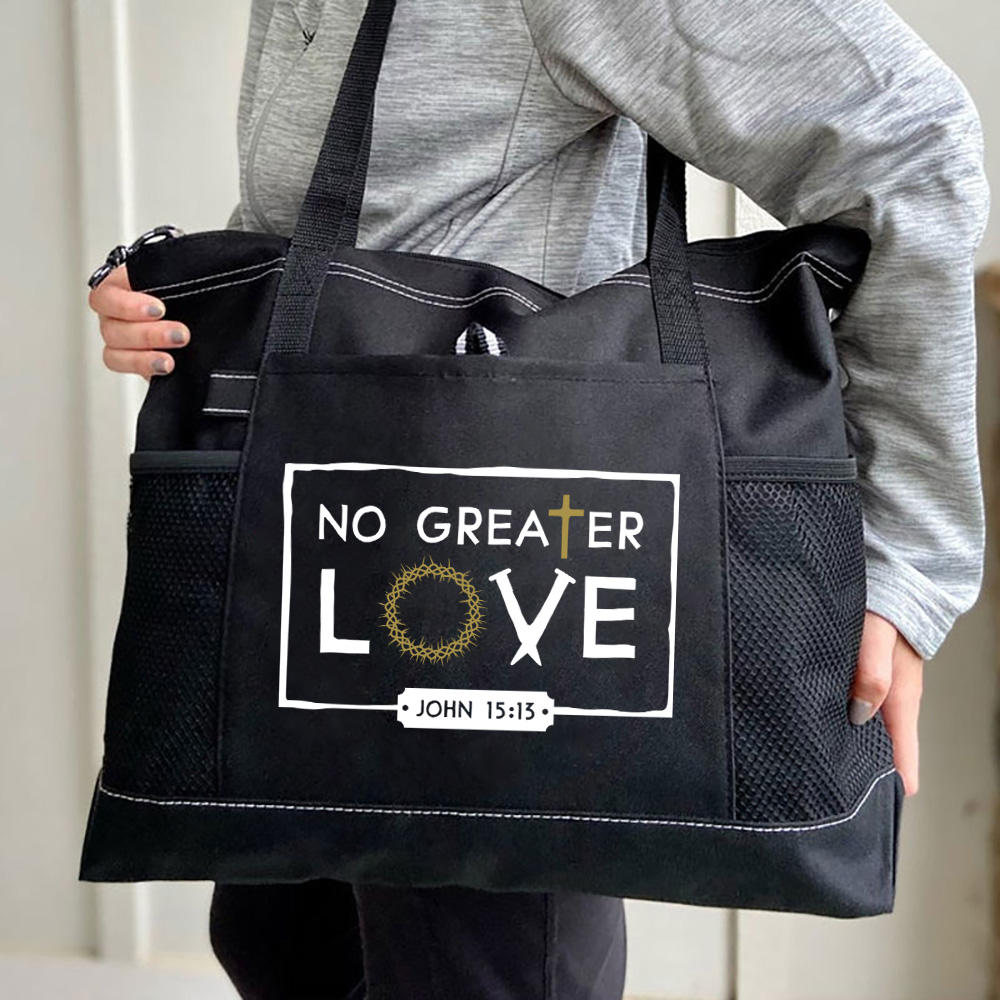 No Greater Love Tote Bag