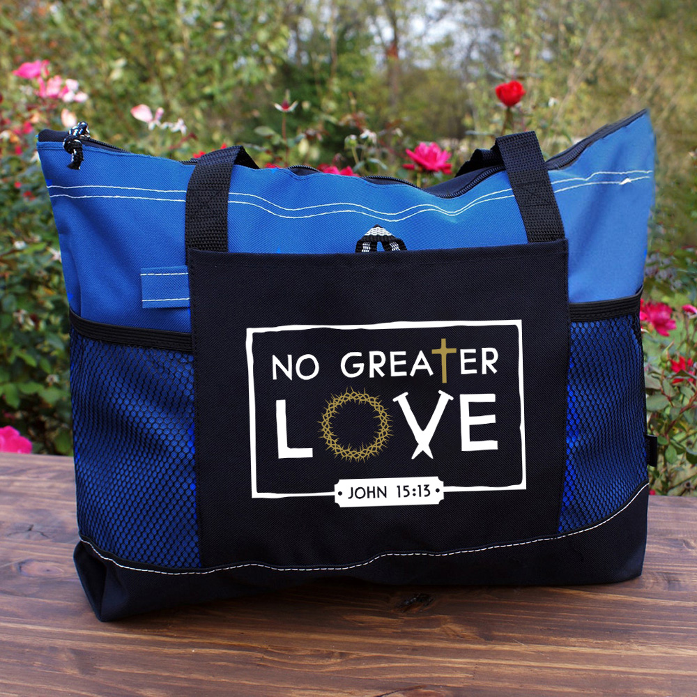 No Greater Love Tote Bag