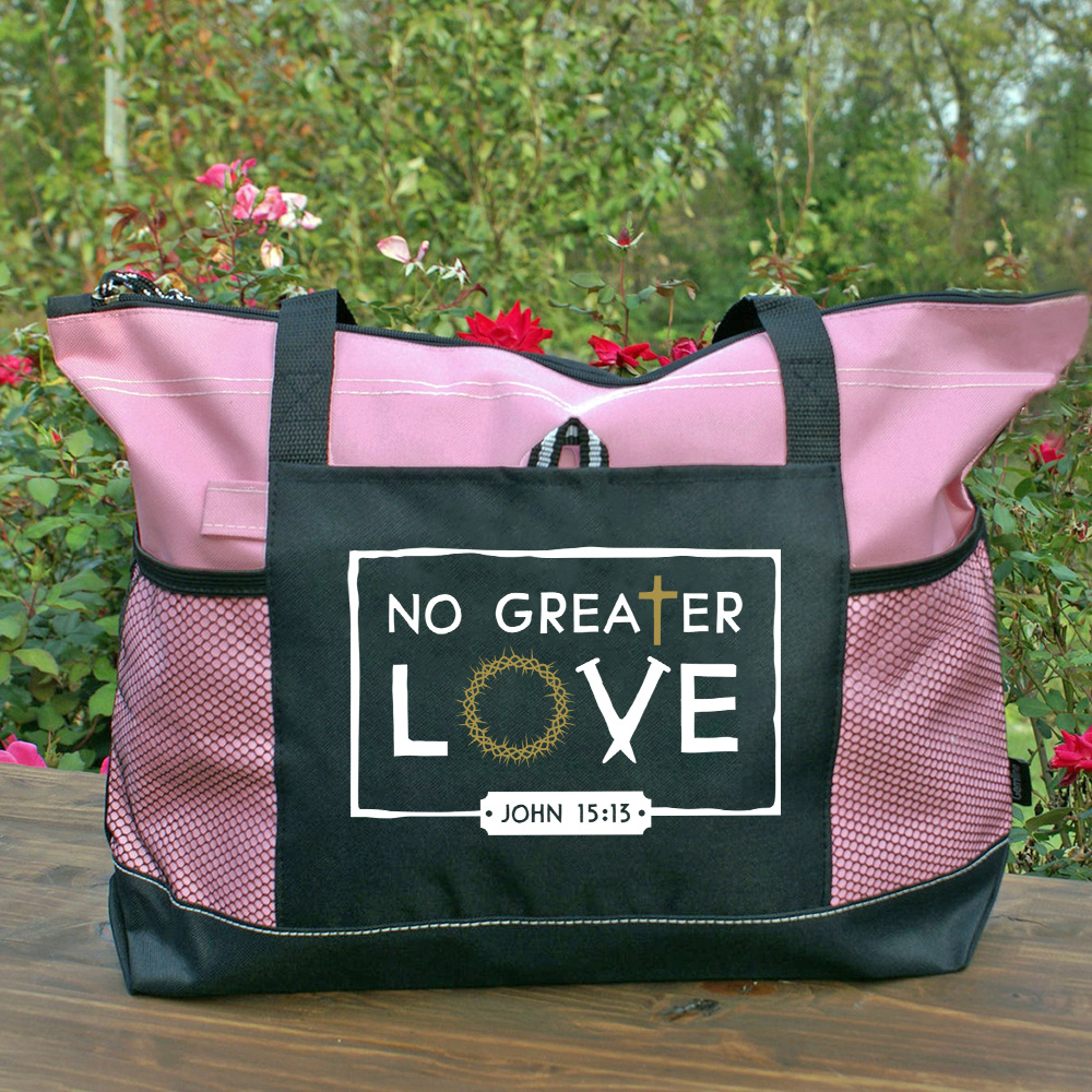 No Greater Love Tote Bag