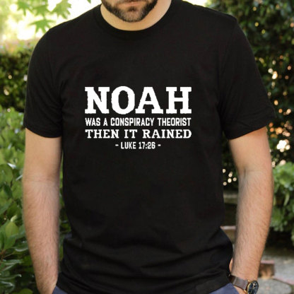 Noah Conspiracy Theorist T-shirt