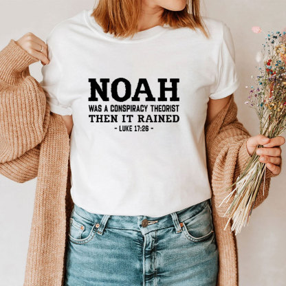 Noah Conspiracy Theorist T-shirt