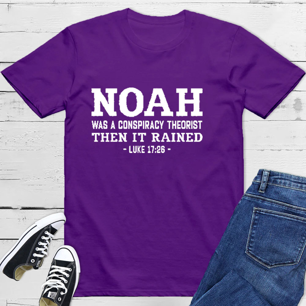 Noah Conspiracy Theorist T-shirt