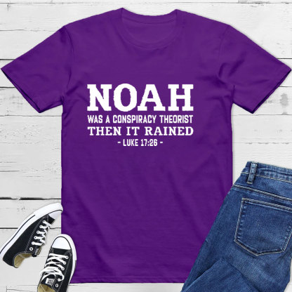 Noah Conspiracy Theorist T-shirt