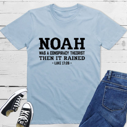 Noah Conspiracy Theorist T-shirt