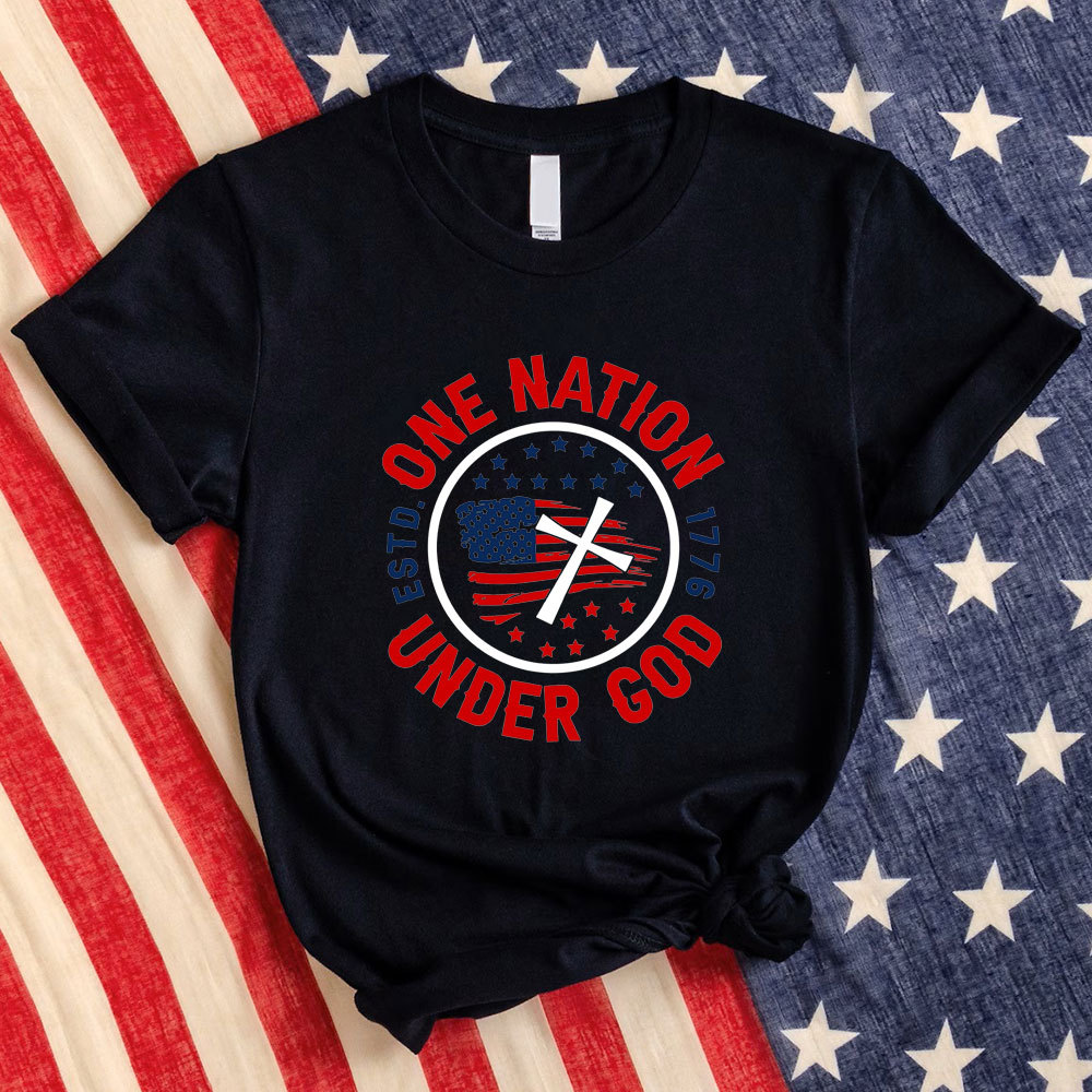 One Nation Under God ESTD 1776 Shirt