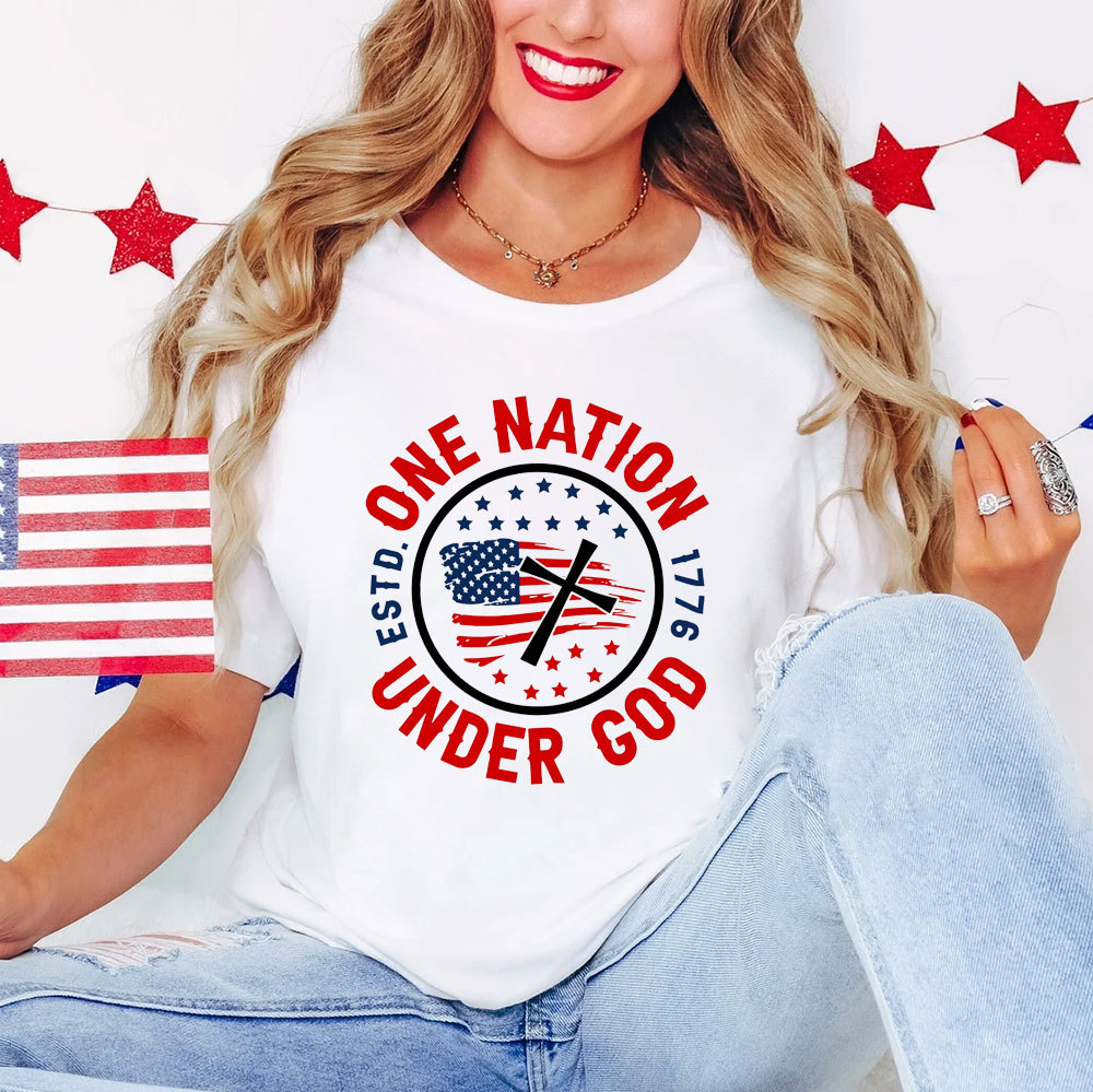 One Nation Under God ESTD 1776 Shirt