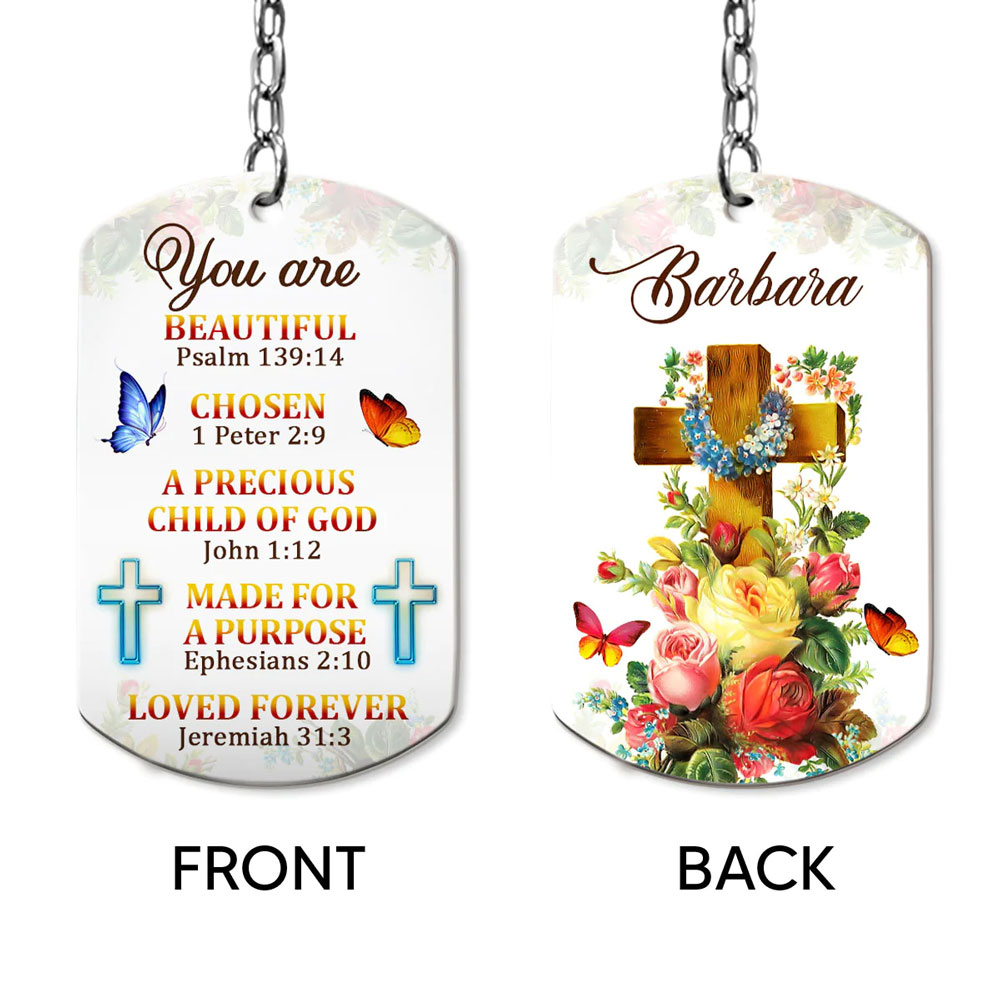 Personalized a Precious Child of God Aluminium Keychain Sale - GuidingCross