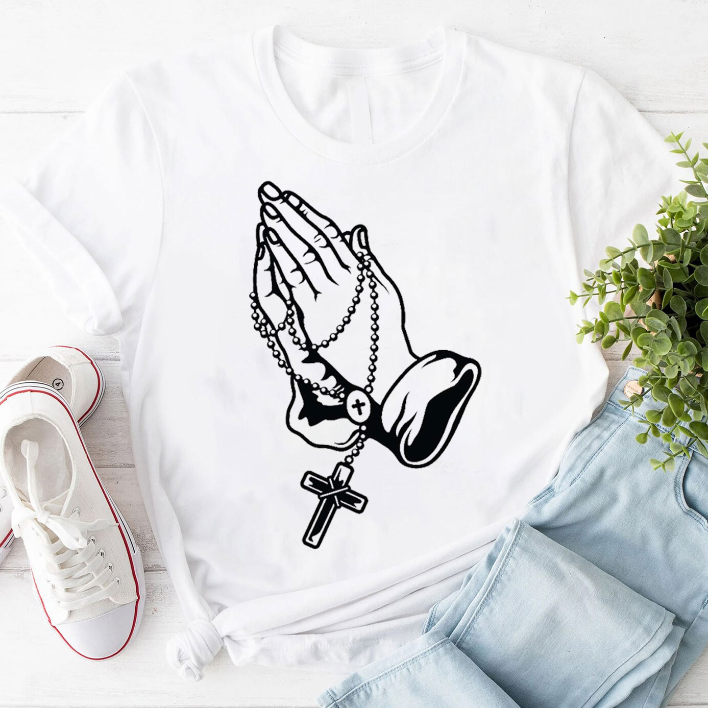 Praying Hand T-Shirt