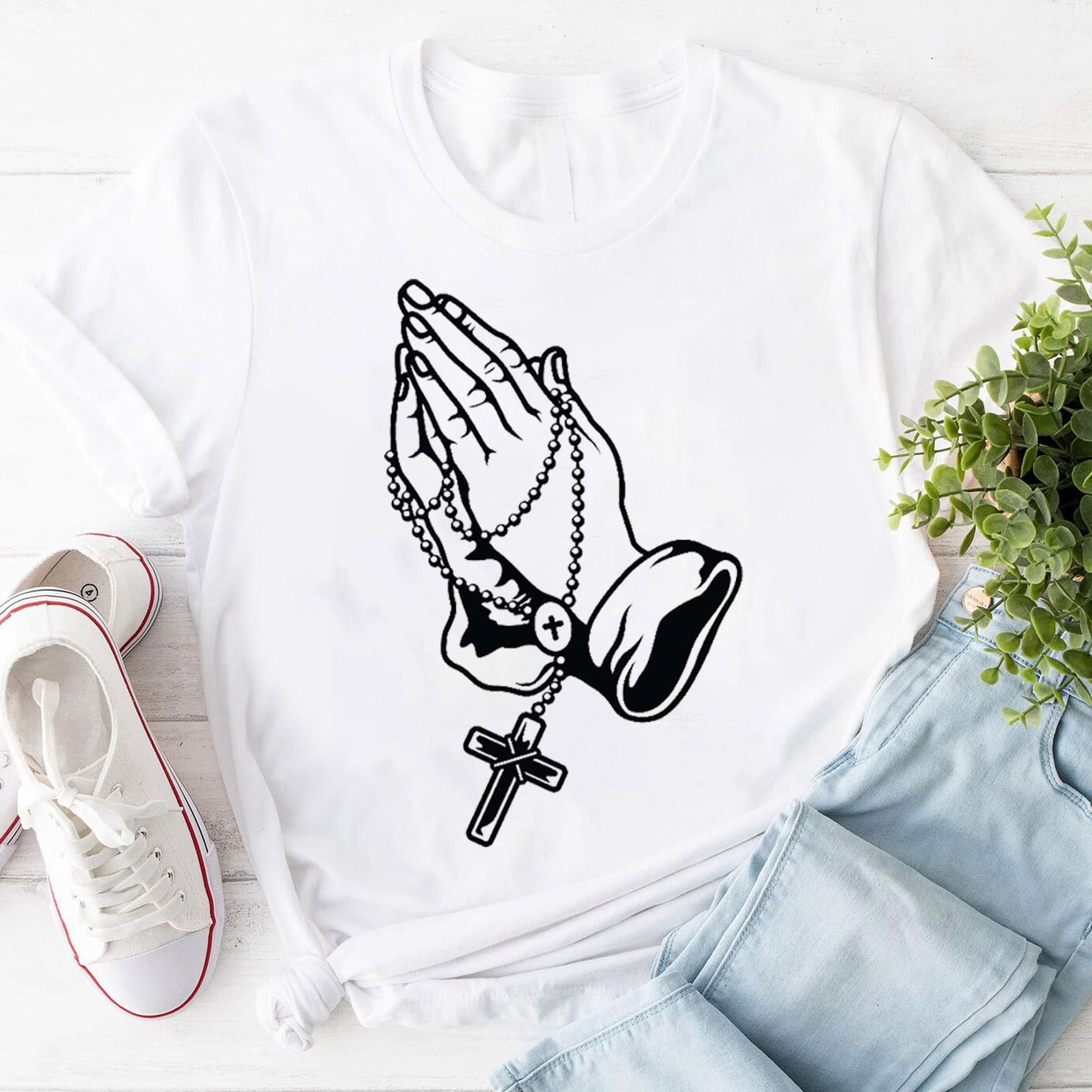 Praying Hand T-Shirt