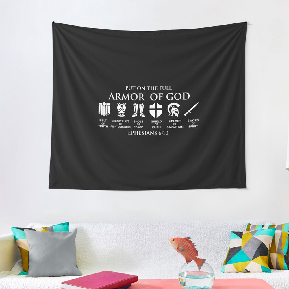Put on the Full Armor of God Tapestry