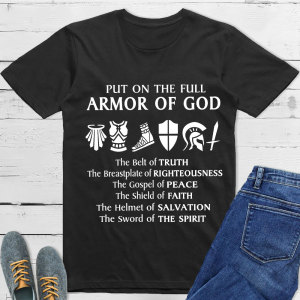 Image of Put on the Full Armor of God Unisex T-Shirt