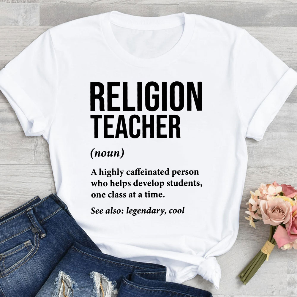 Religion Teacher Shirt
