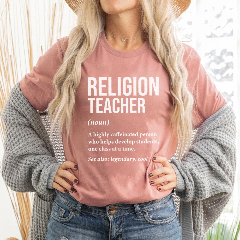 Religion Teacher Shirt