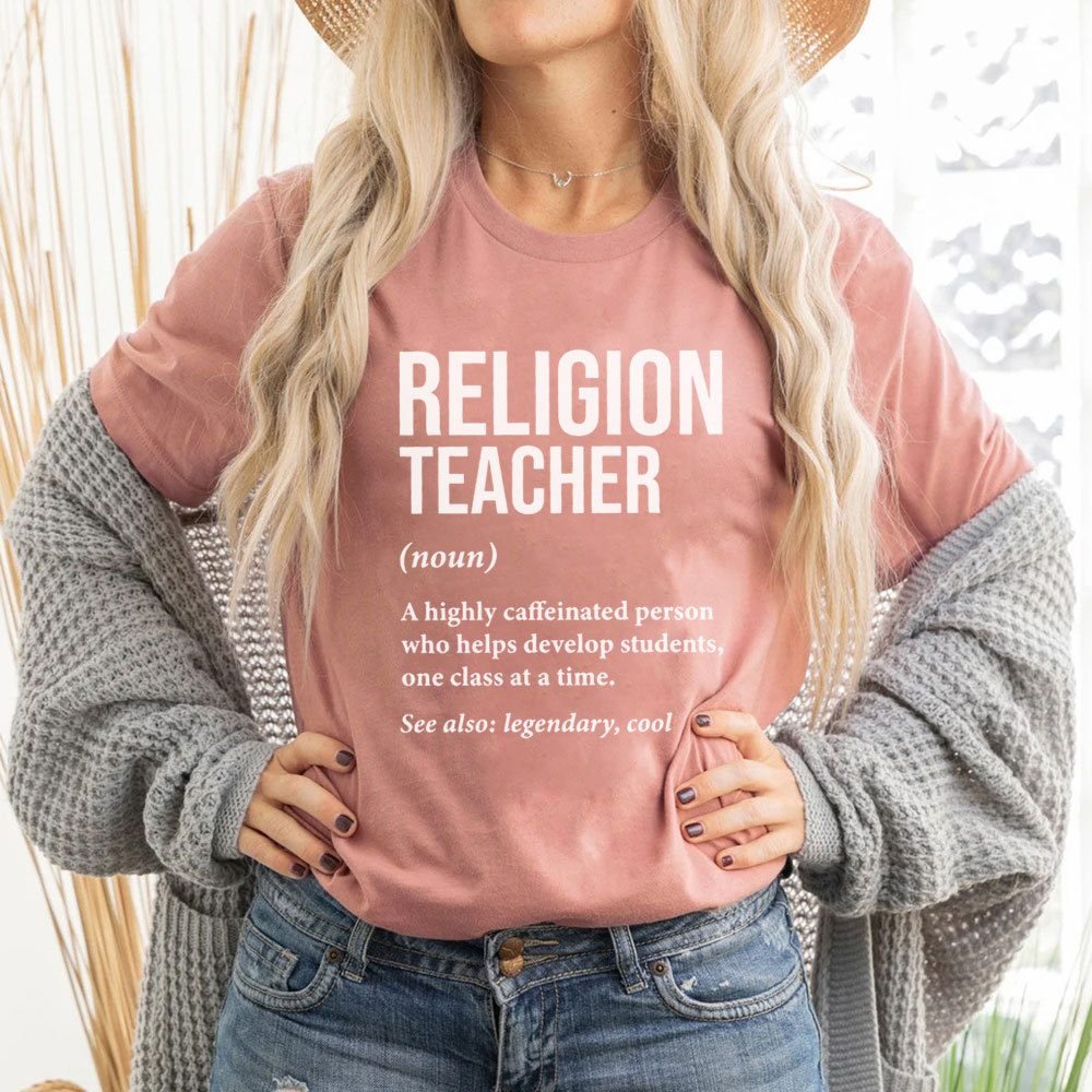 Religion Teacher Shirt