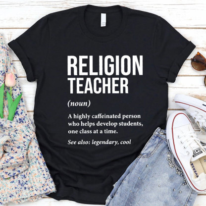 Religion Teacher Shirt