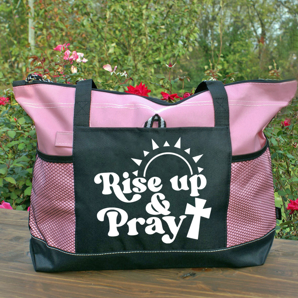 Rise up and Pray Tote Bag