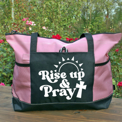 Rise up and Pray Tote Bag