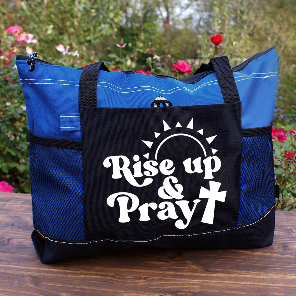 Rise up and Pray Tote Bag