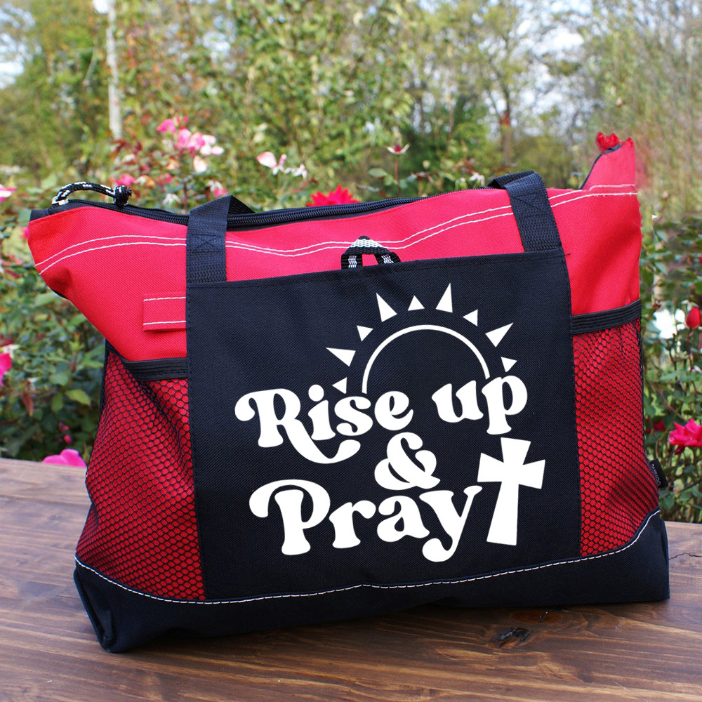 Rise up and Pray Tote Bag