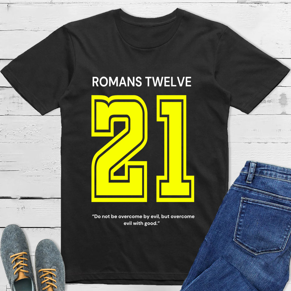 Romans 12 21 T Shirt Sale GuidingCross Romans 12 21 t shirt sale guidingcross
