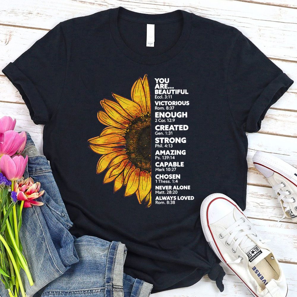 Sunflower Inspiration Tee Sale - GuidingCross