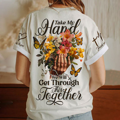 Take My Hand All-Over Print Shirt