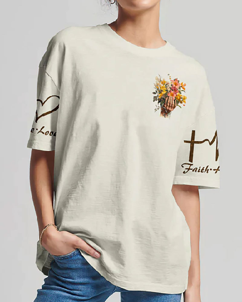 Take My Hand All-Over Print Shirt