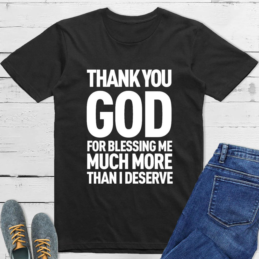 Thank You God T-Shirt