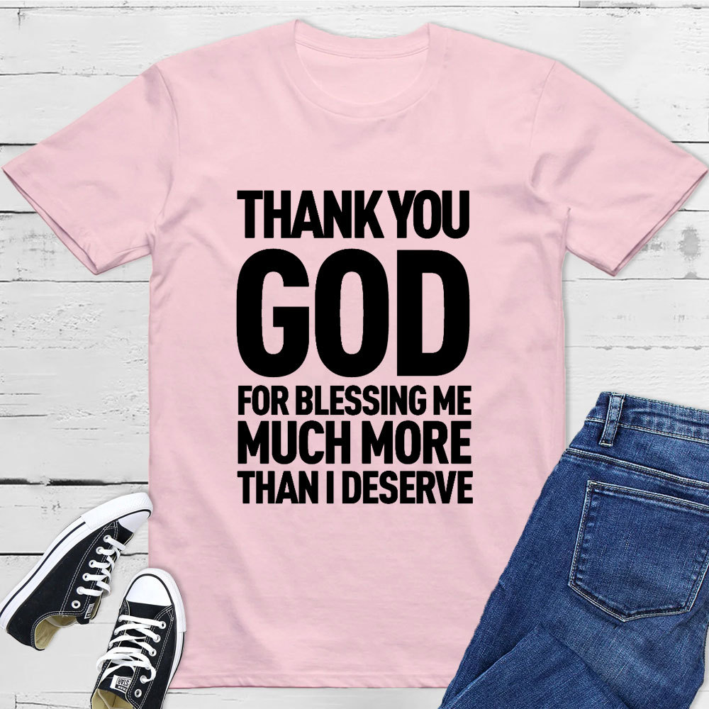 Thank You God T-Shirt