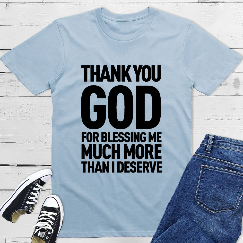 Thank You God T-Shirt