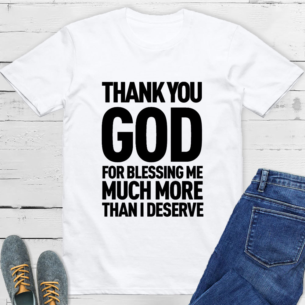 Thank You God T-Shirt