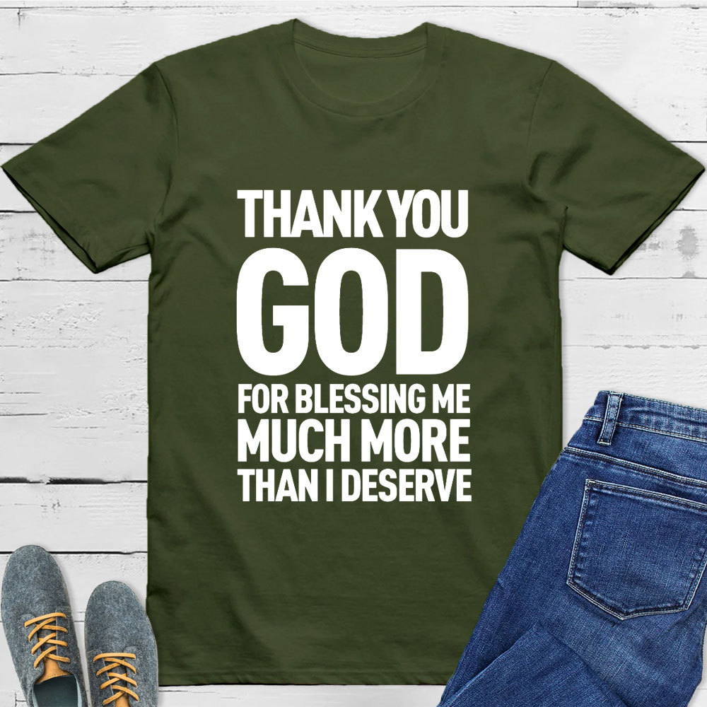 Thank You God T-Shirt