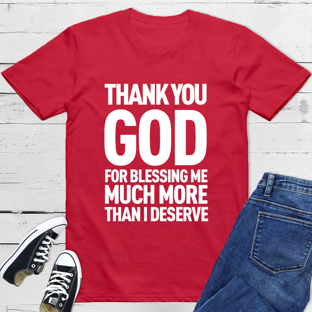 Thank You God T-Shirt