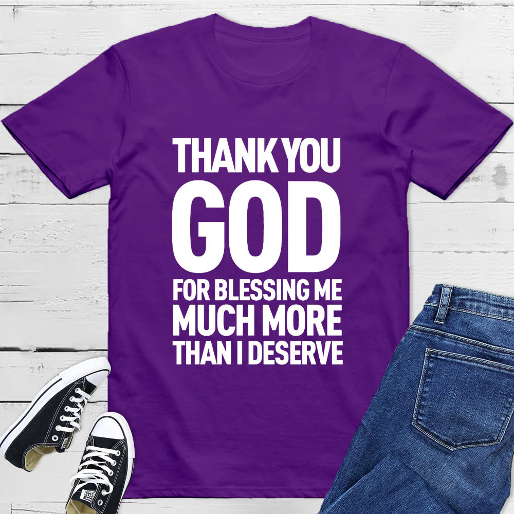 Thank You God T-Shirt