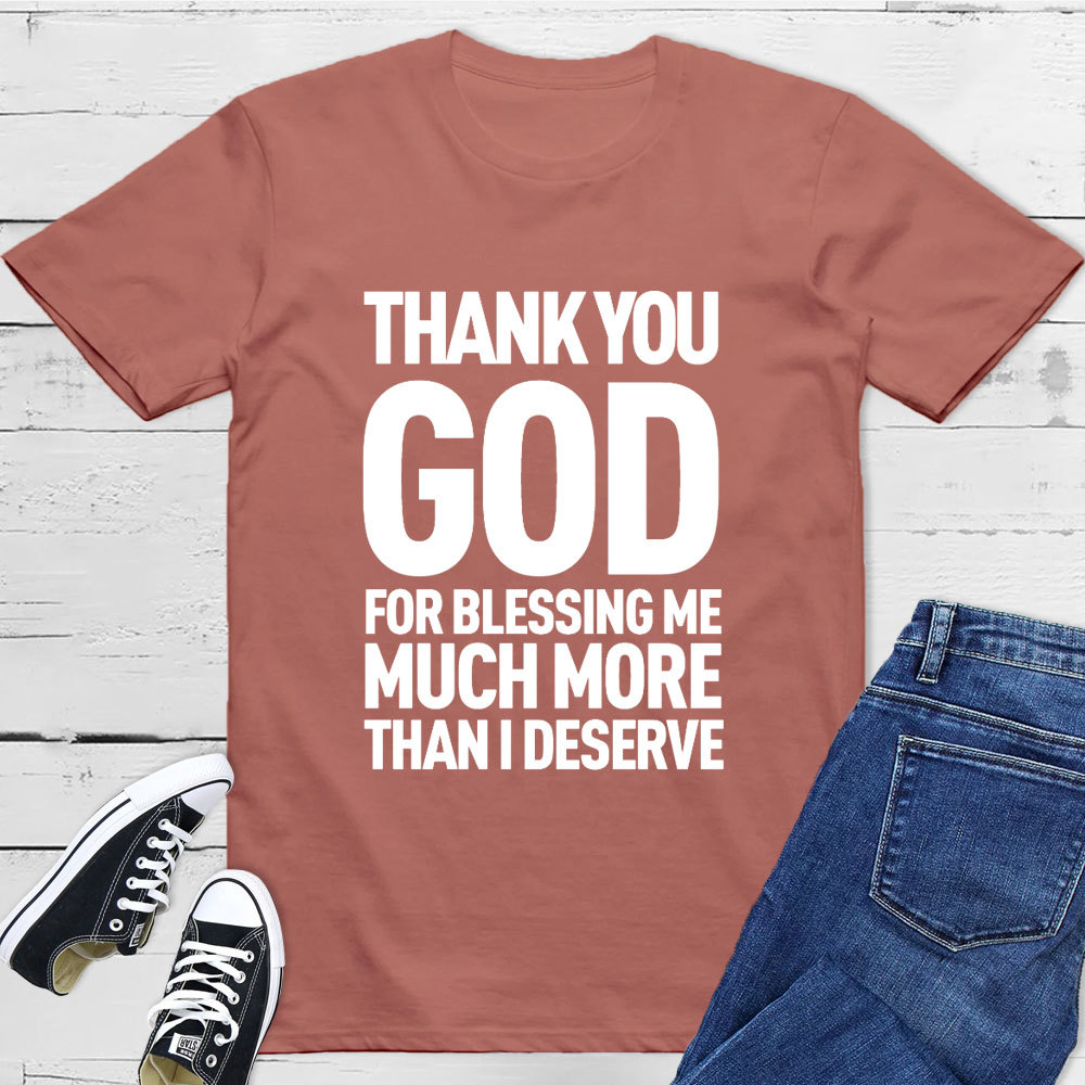 Thank You God T-Shirt
