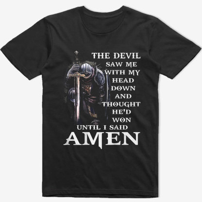 The Devil Saw Me with My Head Down Tee