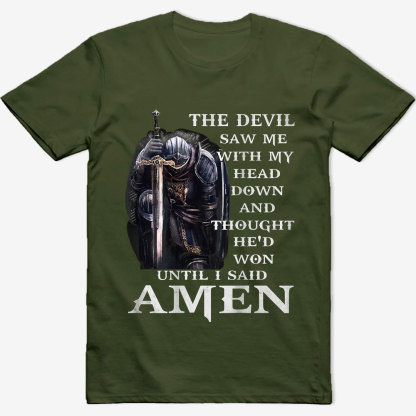 The Devil Saw Me with My Head Down Tee