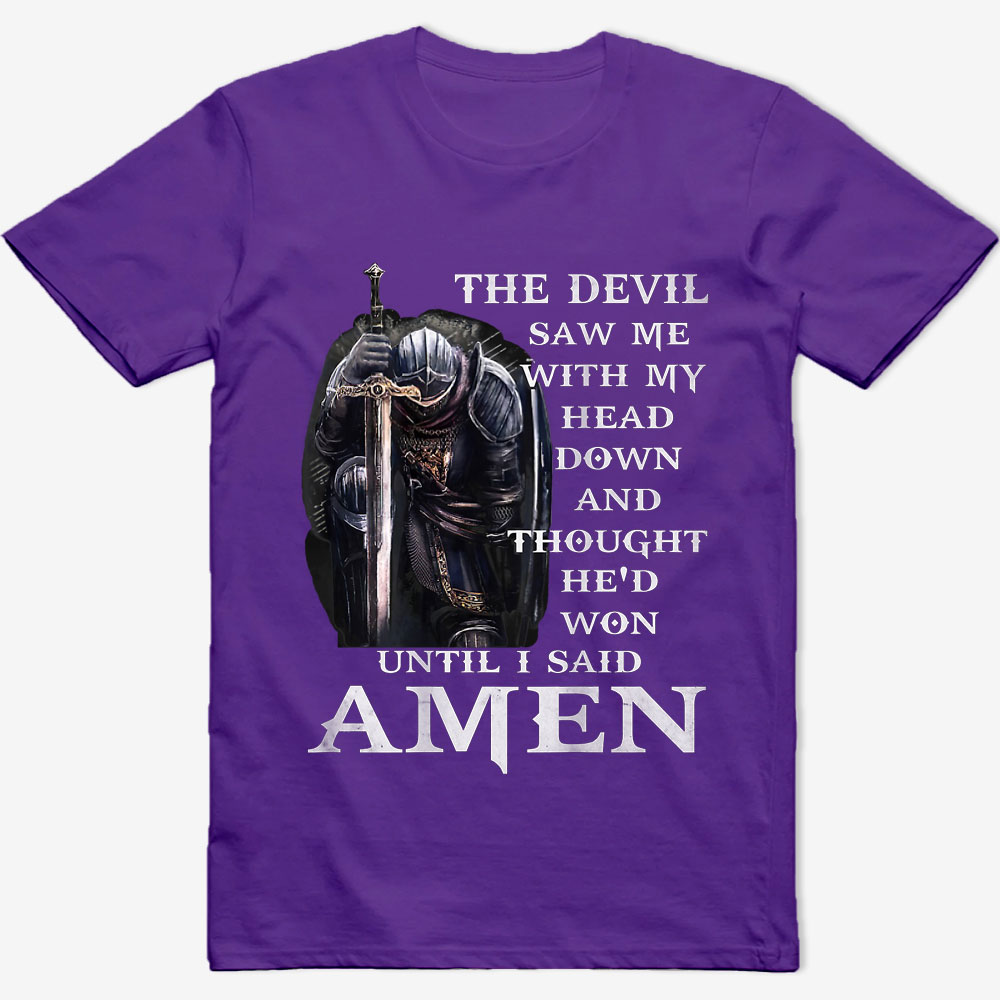 The Devil Saw Me with My Head Down Tee