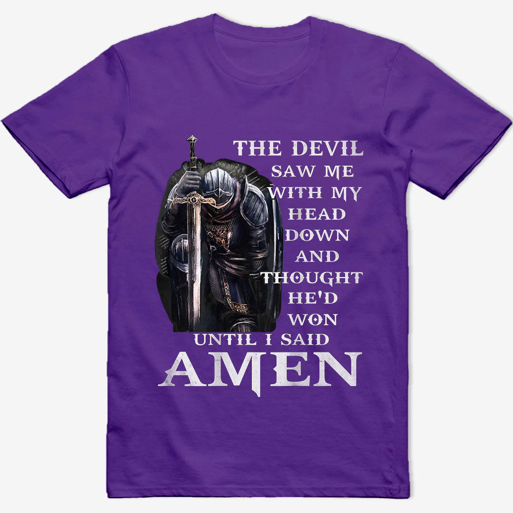 The Devil Saw Me with My Head Down Tee