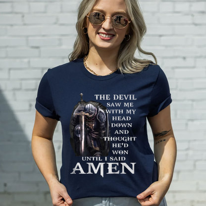 The Devil Saw Me with My Head Down Tee
