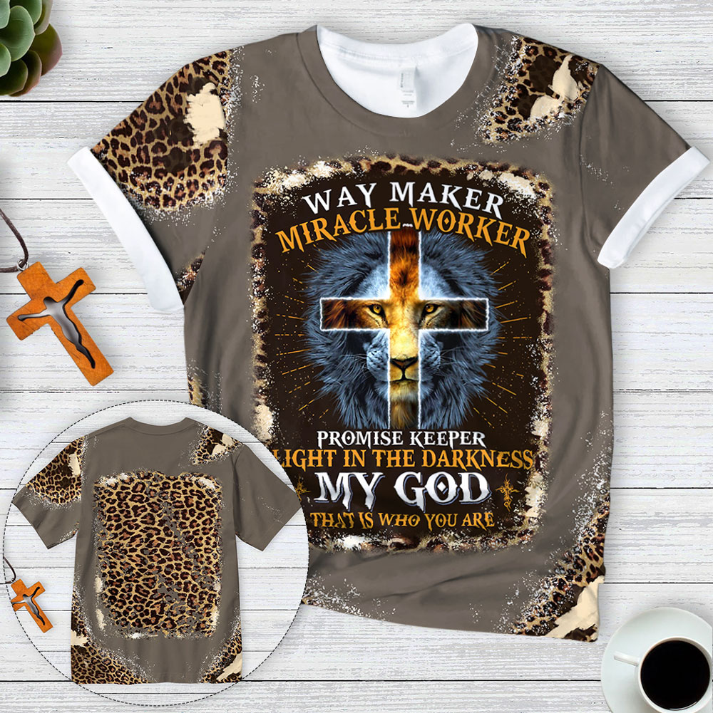 Way Maker Miracle Worker All-Over Print T-Shirt