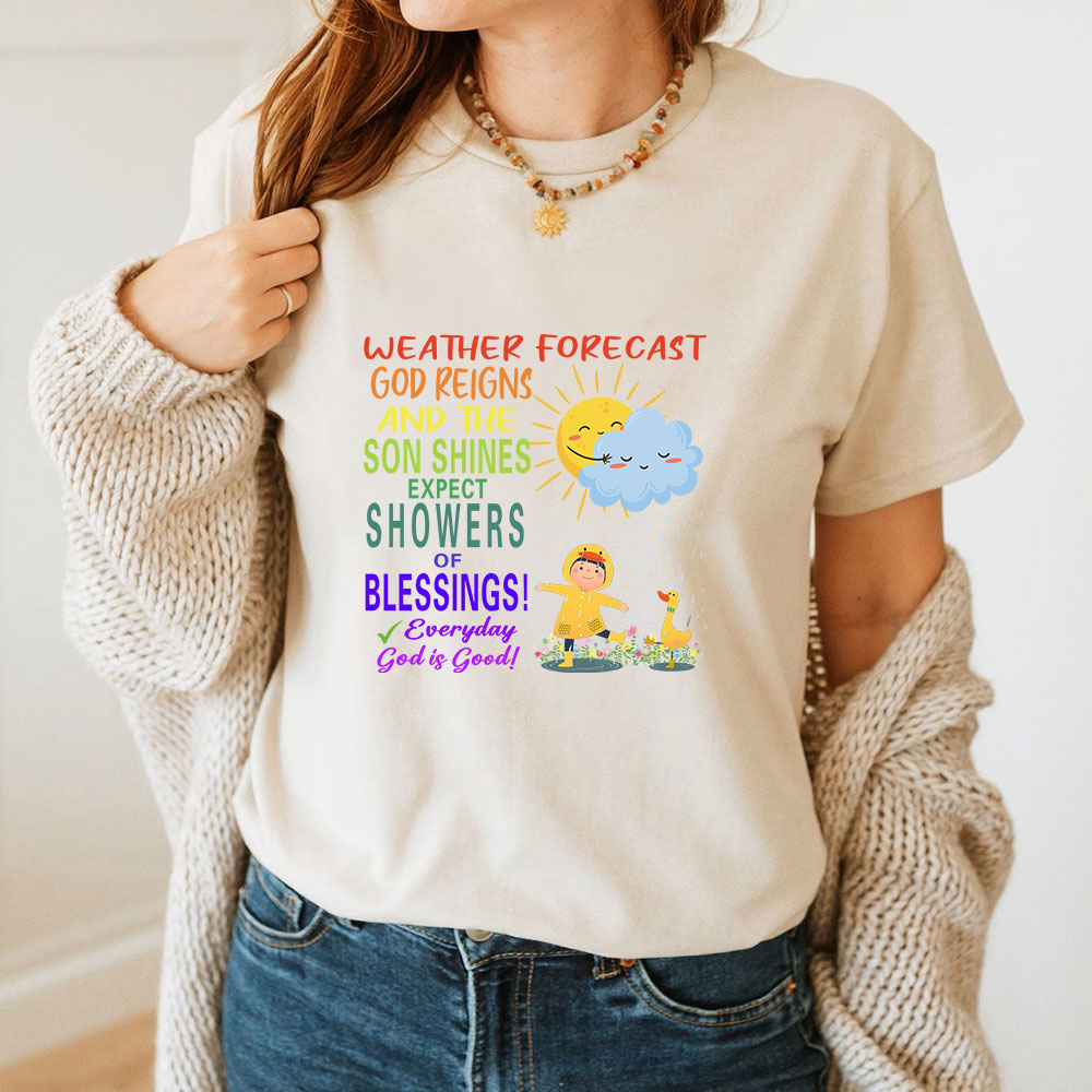 Weather Forecast Faith T-Shirt