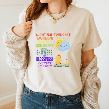 Weather Forecast Faith T-Shirt