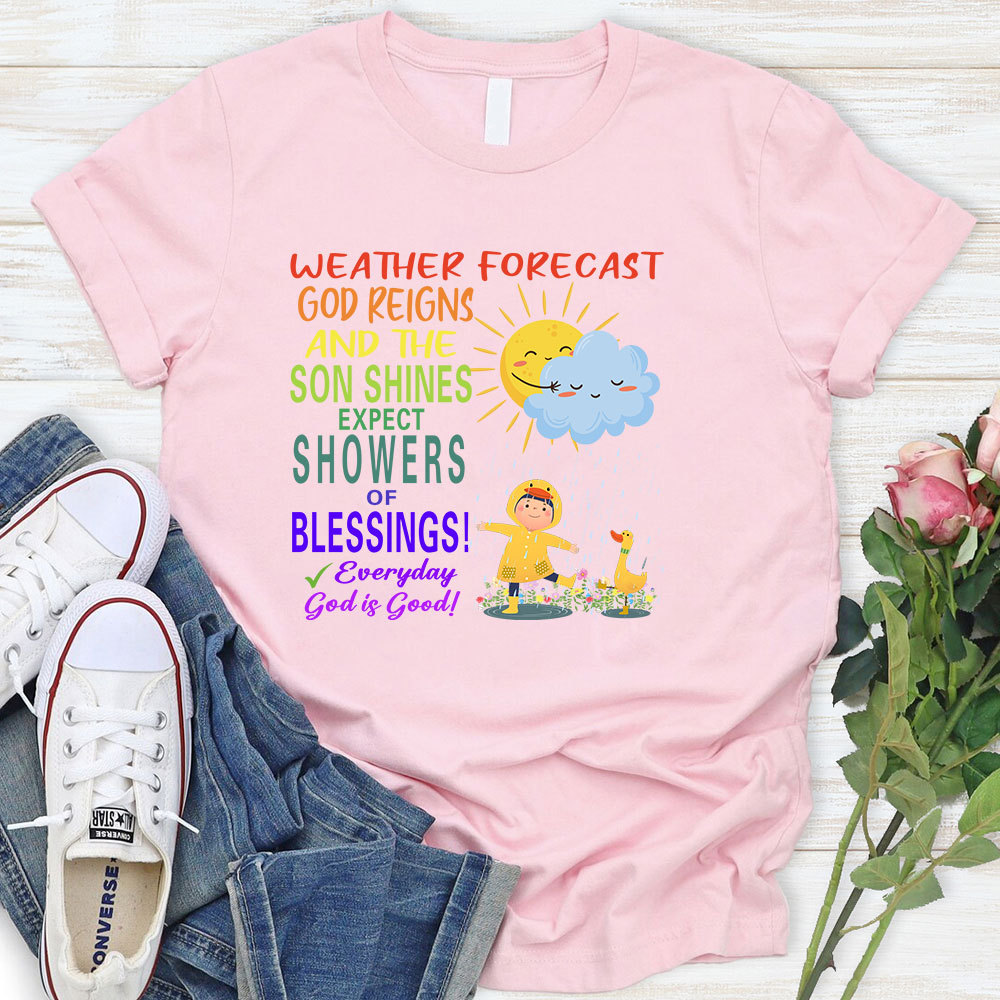 Weather Forecast Faith T-Shirt