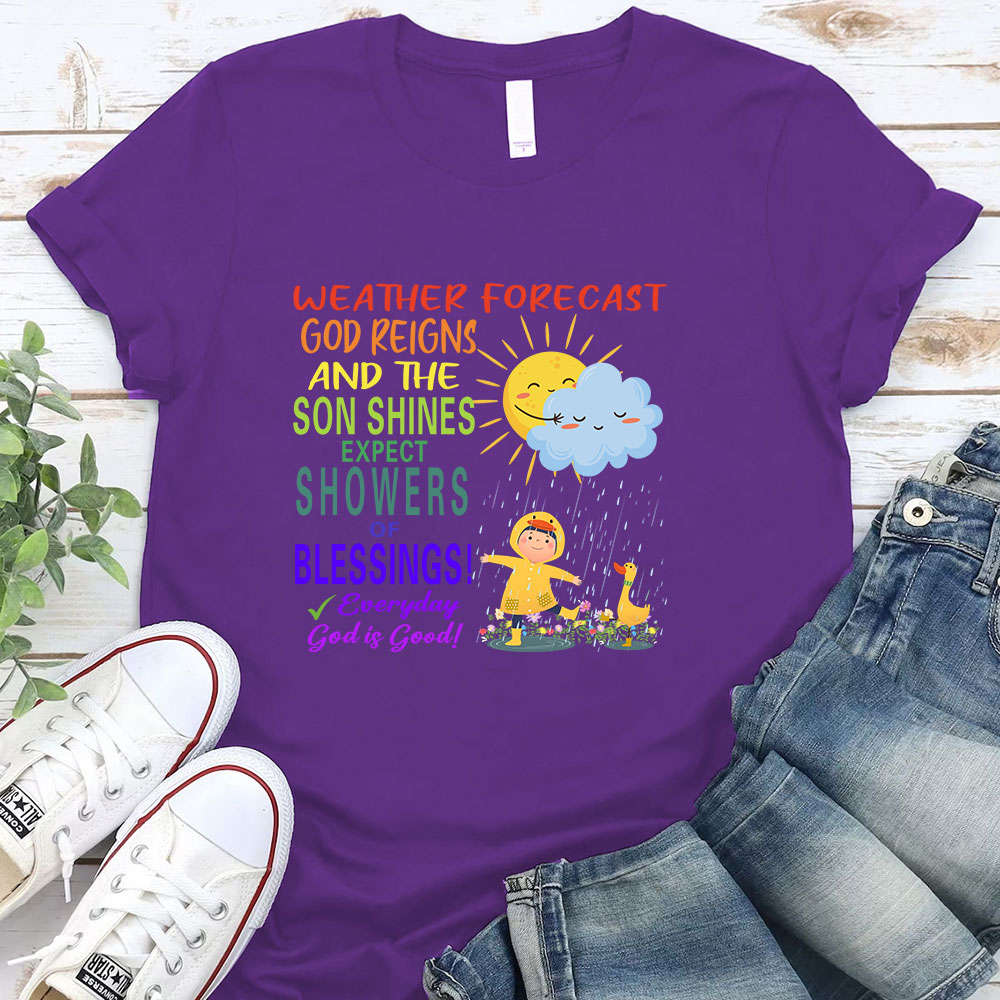 Weather Forecast Faith T-Shirt