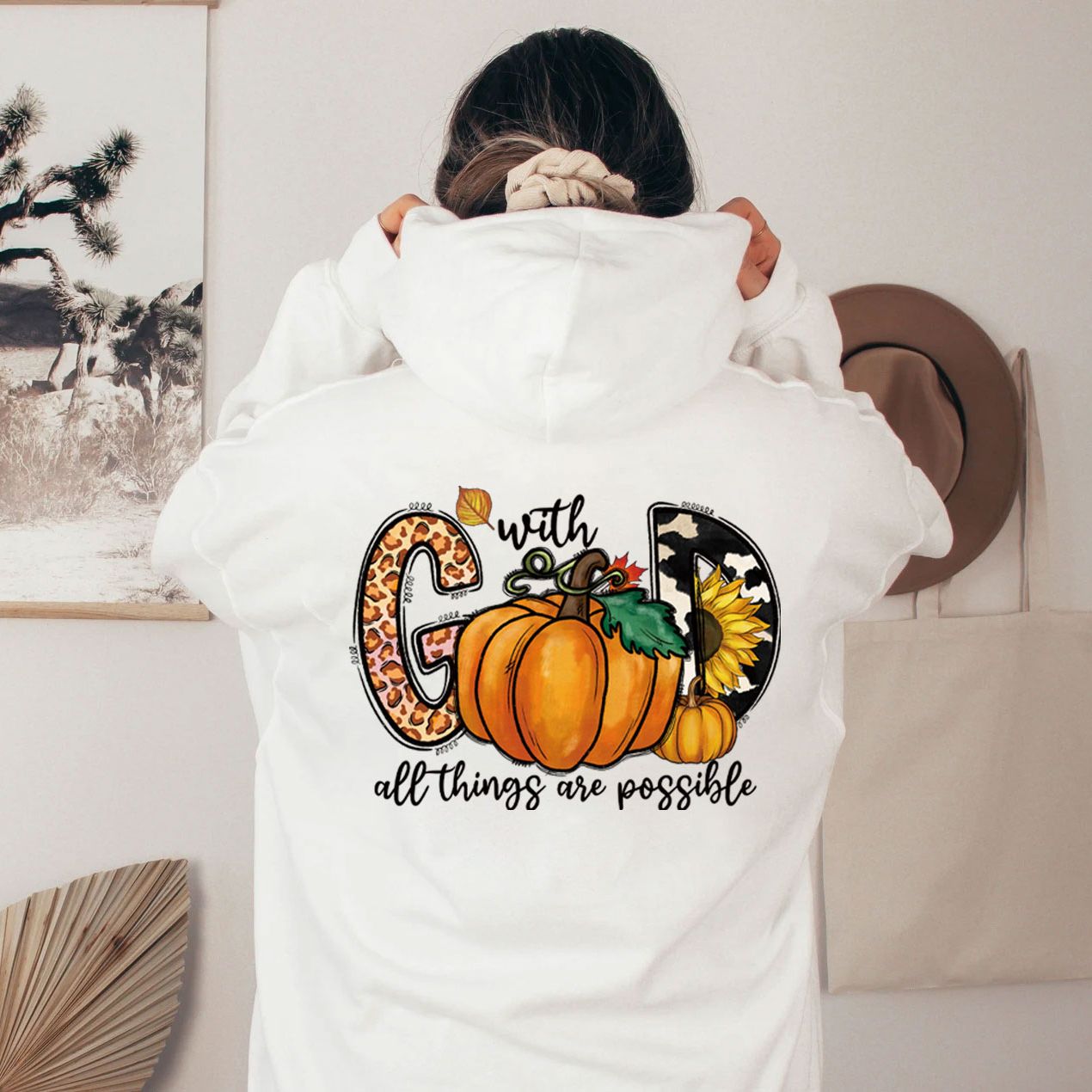 With God All Things Are Possible Hoodie