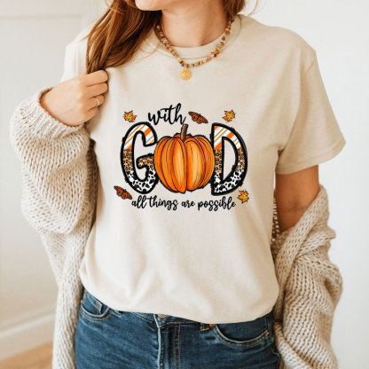 With God All Things Are Possible T-Shirt