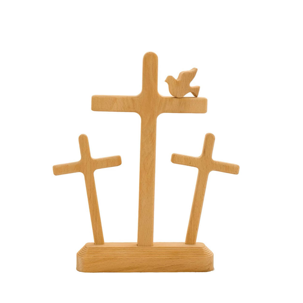 Wooden Easter Creche