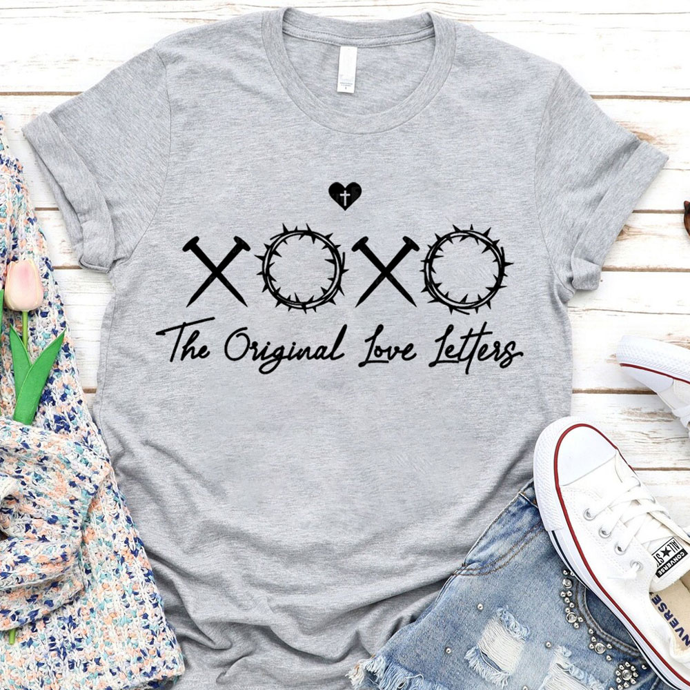 XOXO the Original Love Letters Christian Easter Shirt