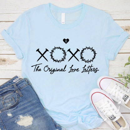 XOXO the Original Love Letters Christian Easter Shirt